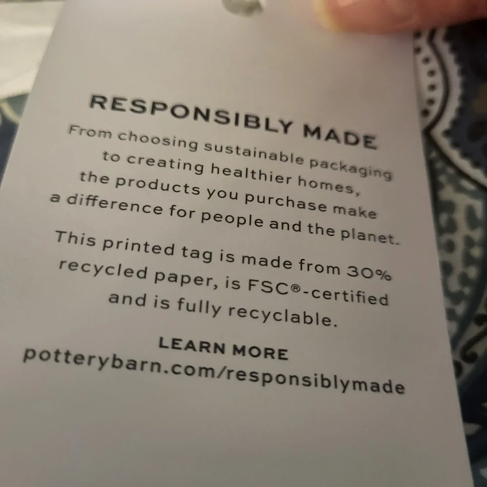 Pottery Barn new tags